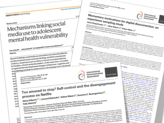 TItelseite der drei erwähnten Publikationen